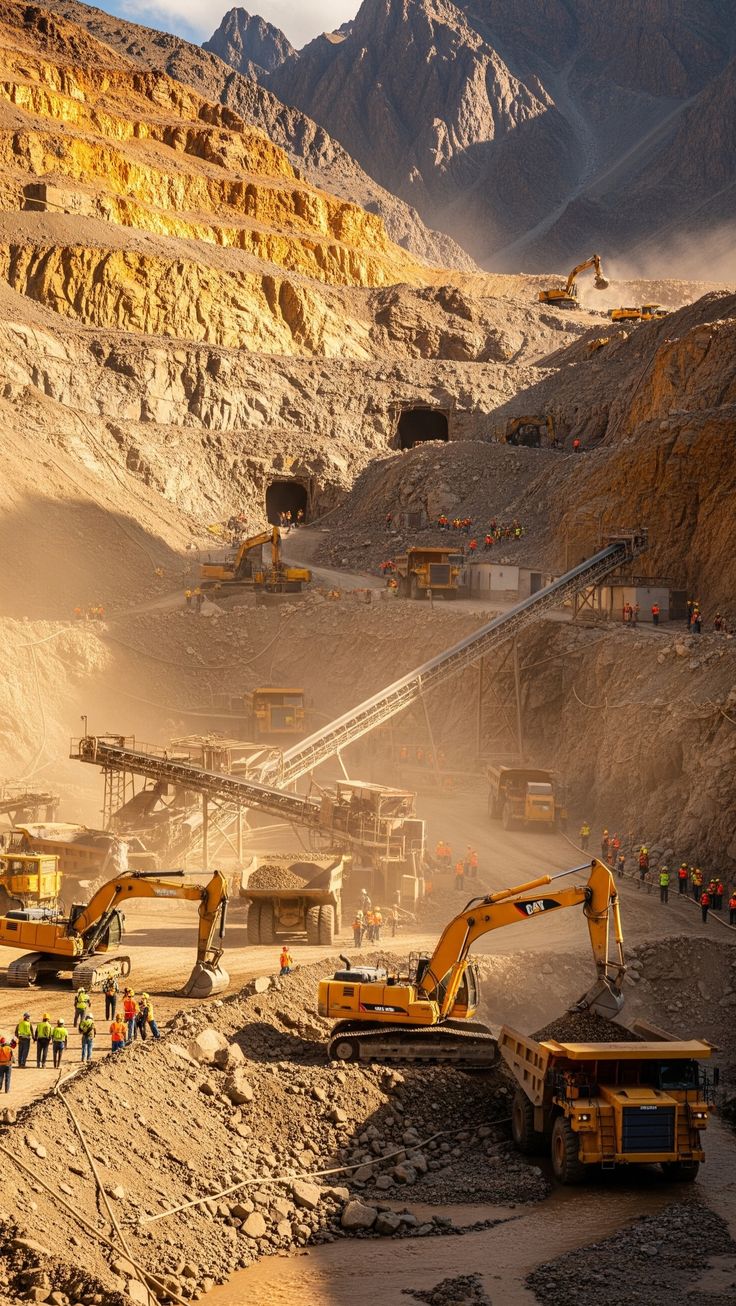 Site extraction operation