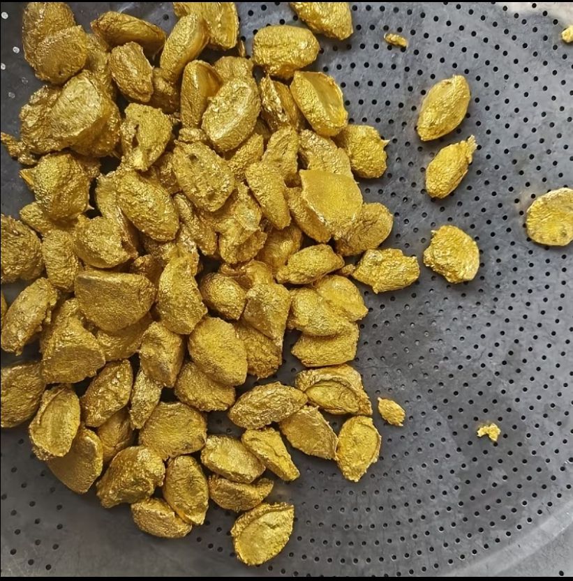 Gold concentrate in bags